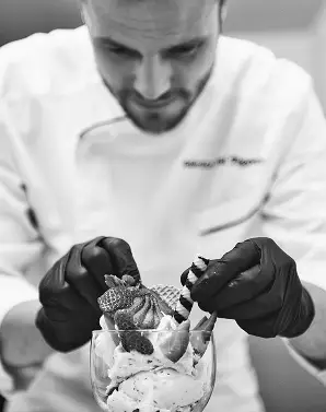 preparazione gelato artigianale a sondrio